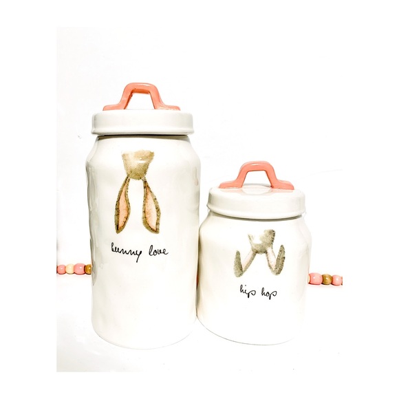 Rae Dunn Other - Rae Dunn Easter Bunny Canister Set
